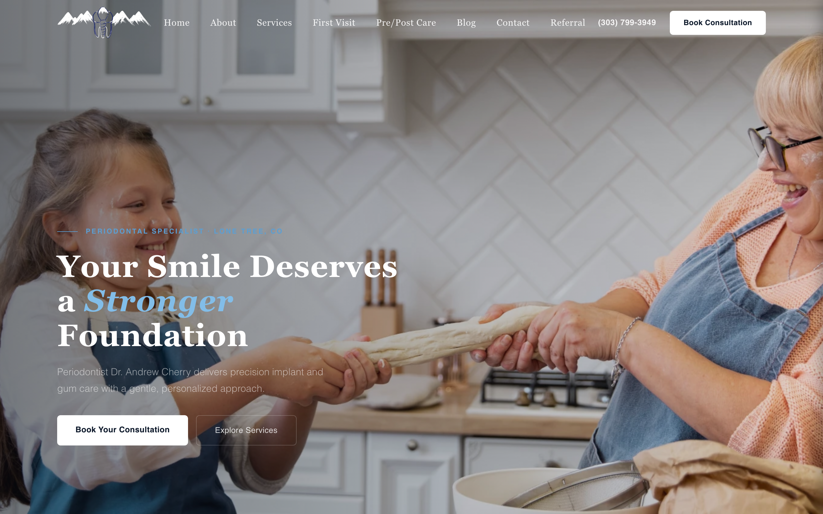 Foundation Implants & Periodontics screenshot